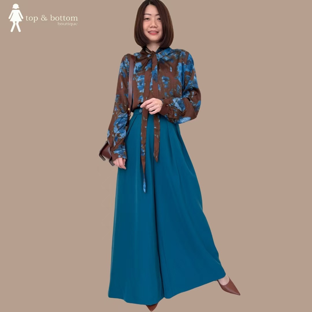 HIGH WAISTED WIDE LEG PALAZZO