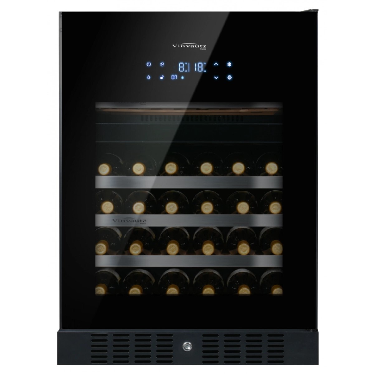 名望 Vinvautz    VZ46VDUG‧變頻雙溫區紅酒櫃‧46支-香港行貨-原廠2年全機及5年壓縮機保養‧
