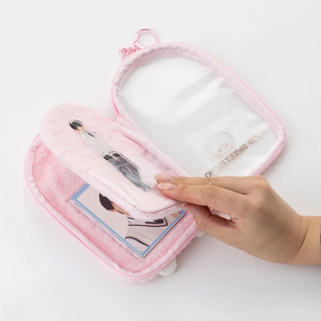 SANRIO 三麗鷗 絨毛卡套 追星 偶像小卡 立牌 日本代購 共七款