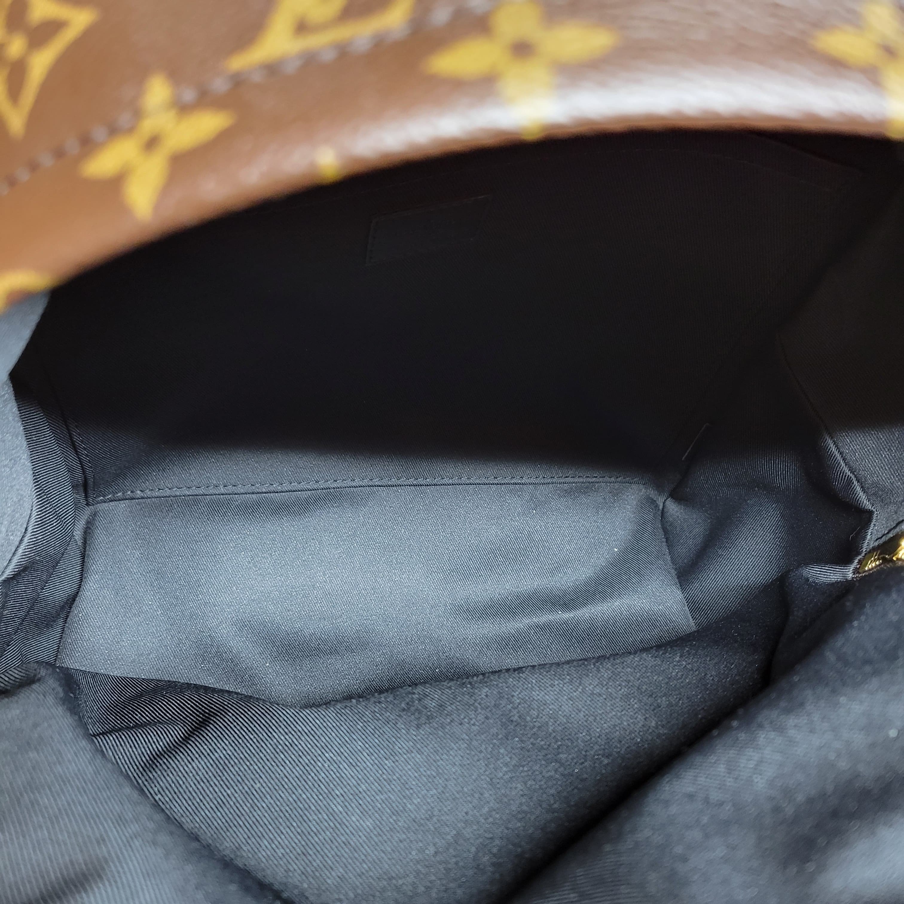 99%New LV backpack MM M44874 背包 中號 老花