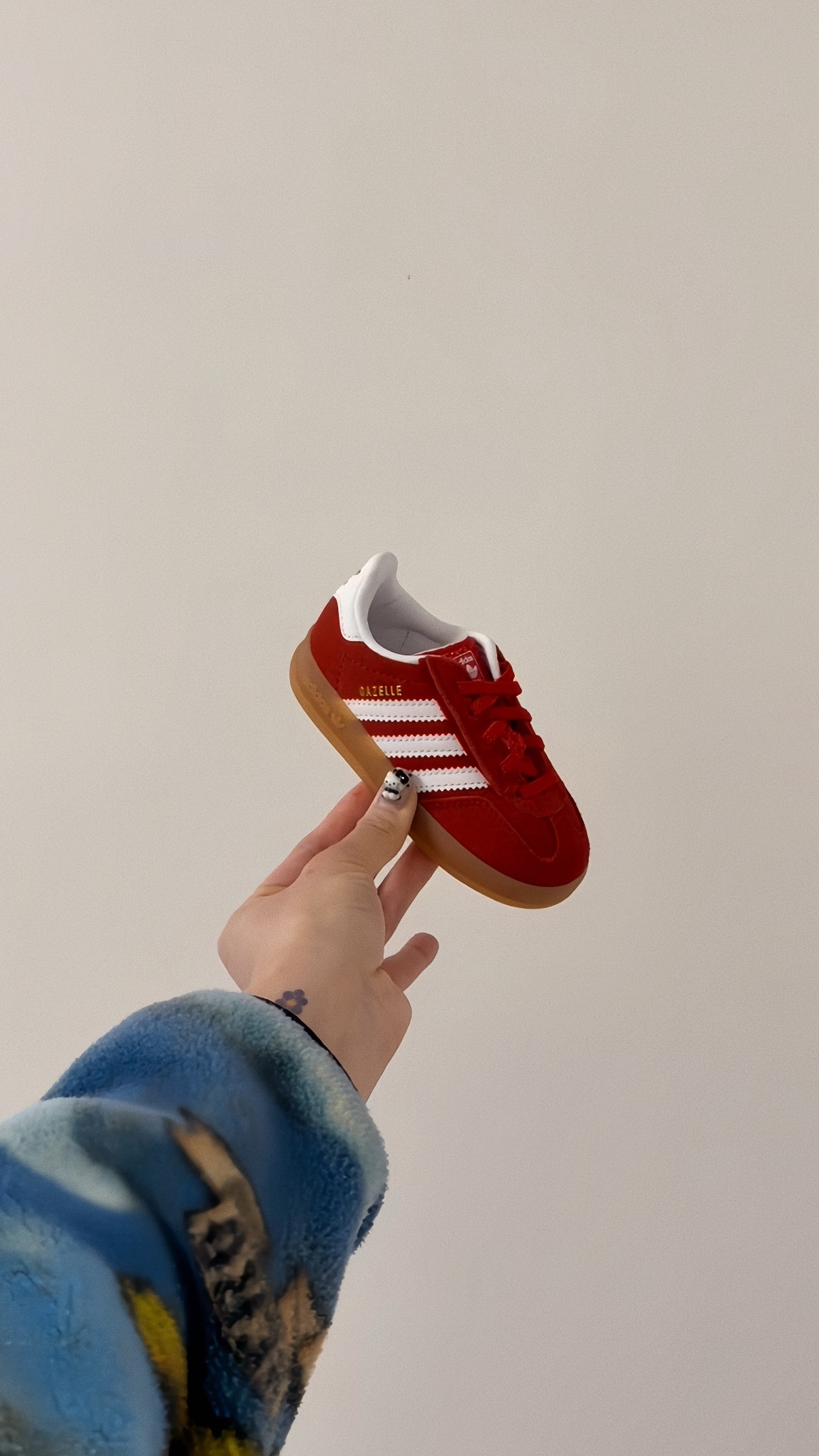 Adidas Originals Gazelle Indoor CF 日本新款 紅色 焦糖 復古 小童 中童 童鞋 IH9132