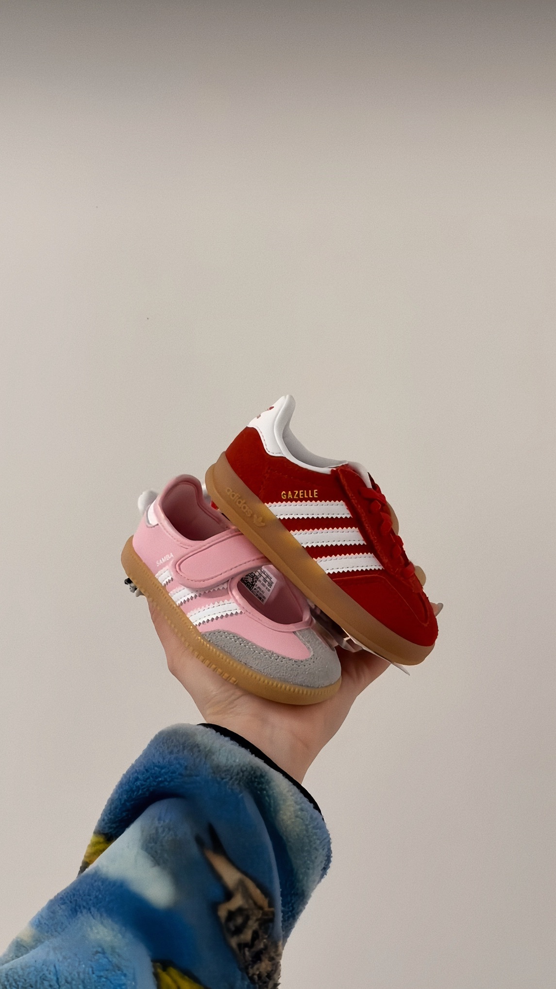 Adidas Originals Gazelle Indoor CF 日本新款 紅色 焦糖 復古 小童 中童 童鞋 IH9132