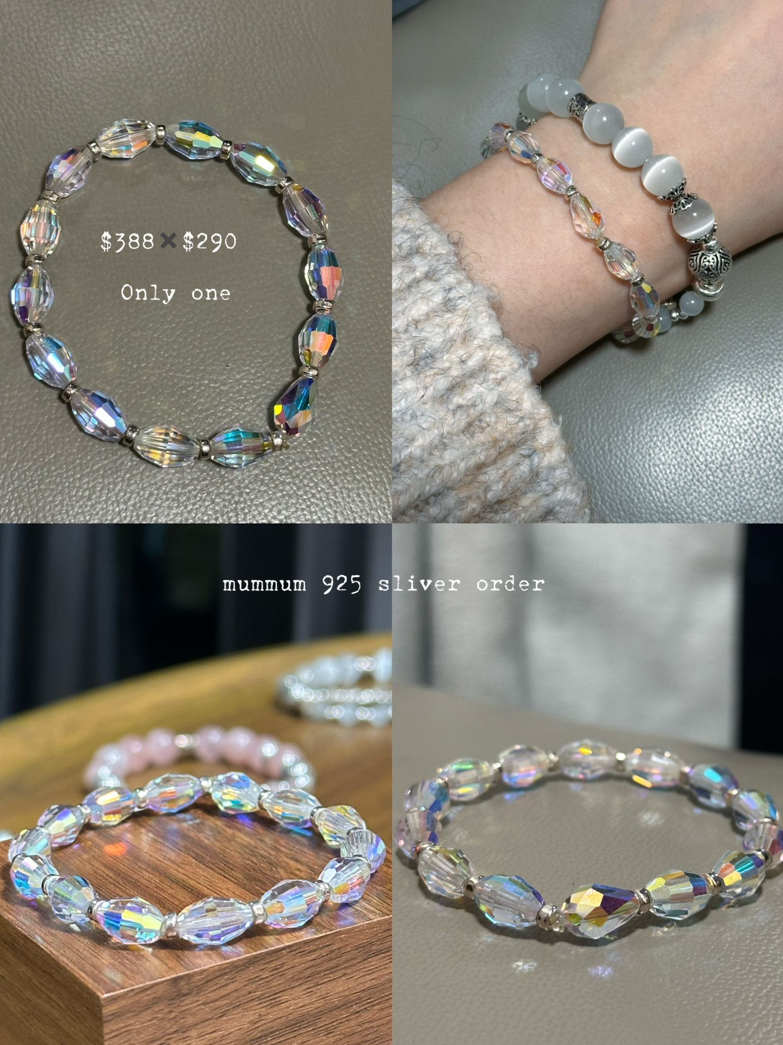 SL13044/自家設計水晶925系列