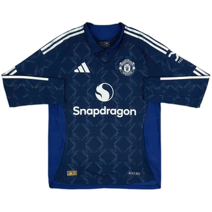 2024 Manchester United Authentic PI LS Away Shirt