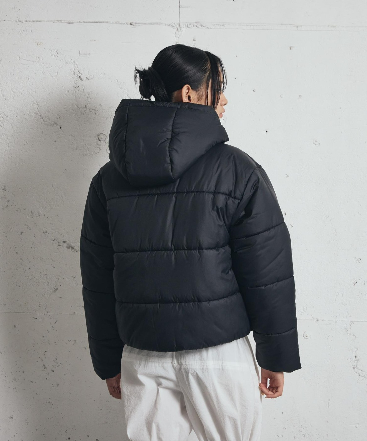 <日本超殺折扣💥>Nike Sportswear Classic Puffer Therma-FIT 微短版 寬鬆 連帽 羽絨外套 黑色