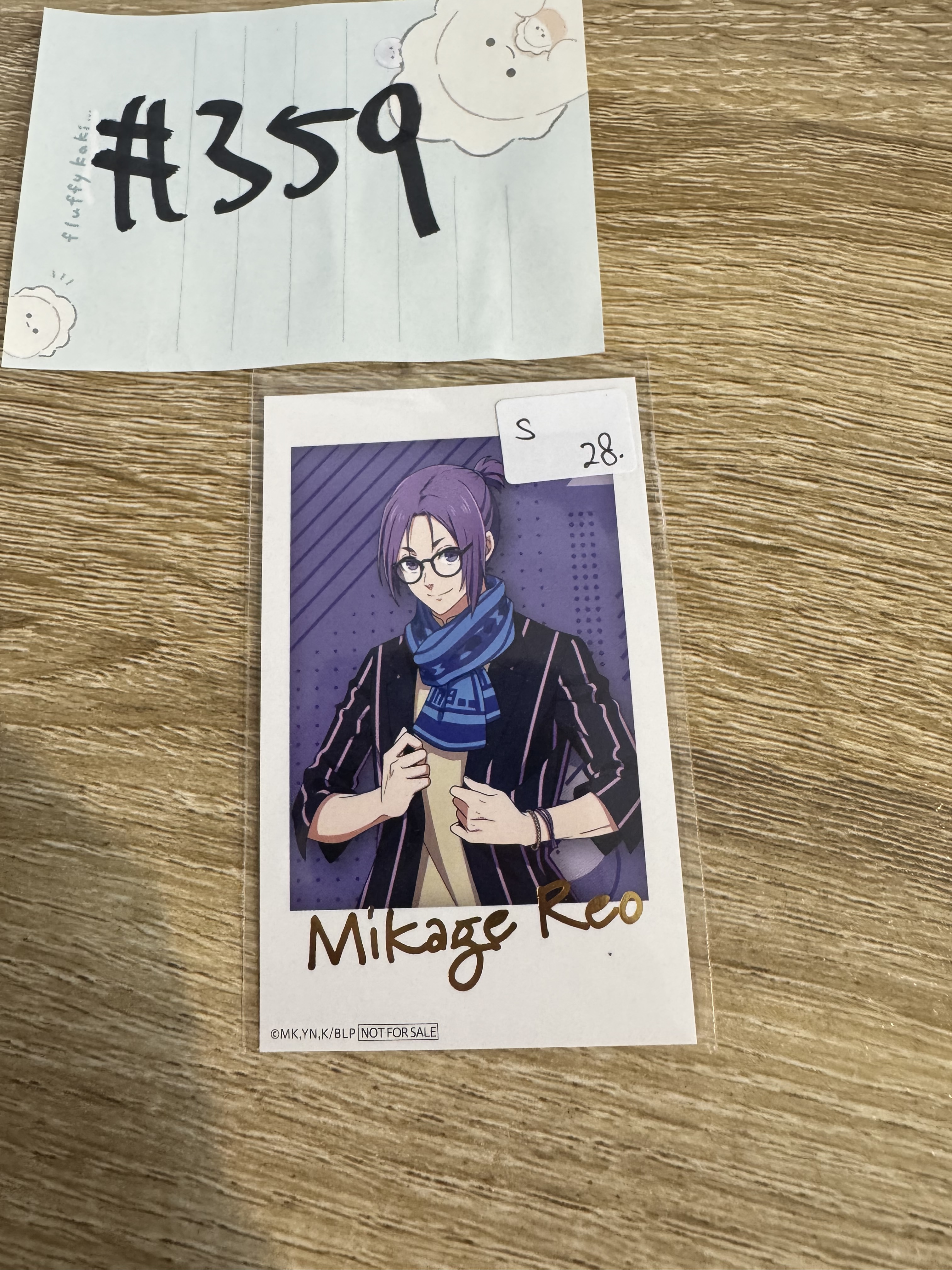 BlueLock 玲王  S拍立得 #359