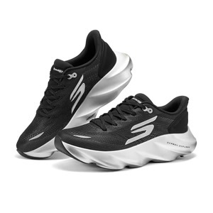 Skechers - 男裝 Arch Fit 科技跑步運動鞋 246210/BKW