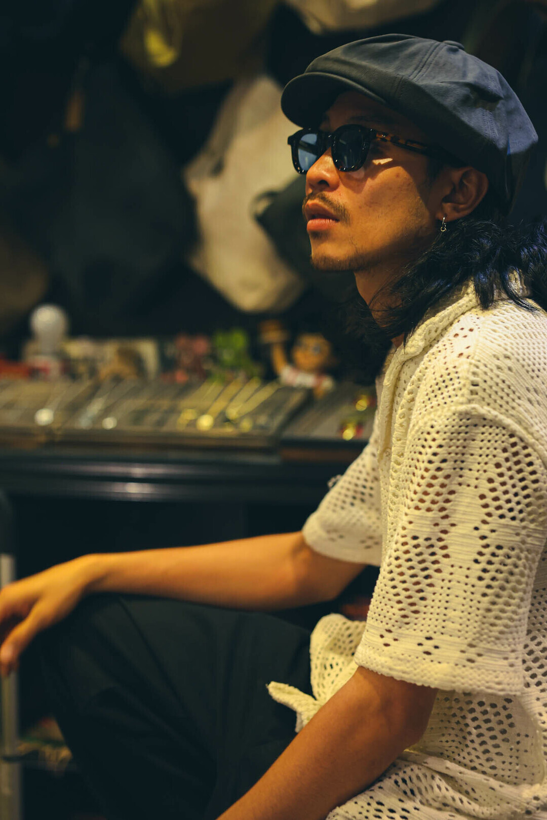 【METALIZE】復古HBT人字紋報童帽