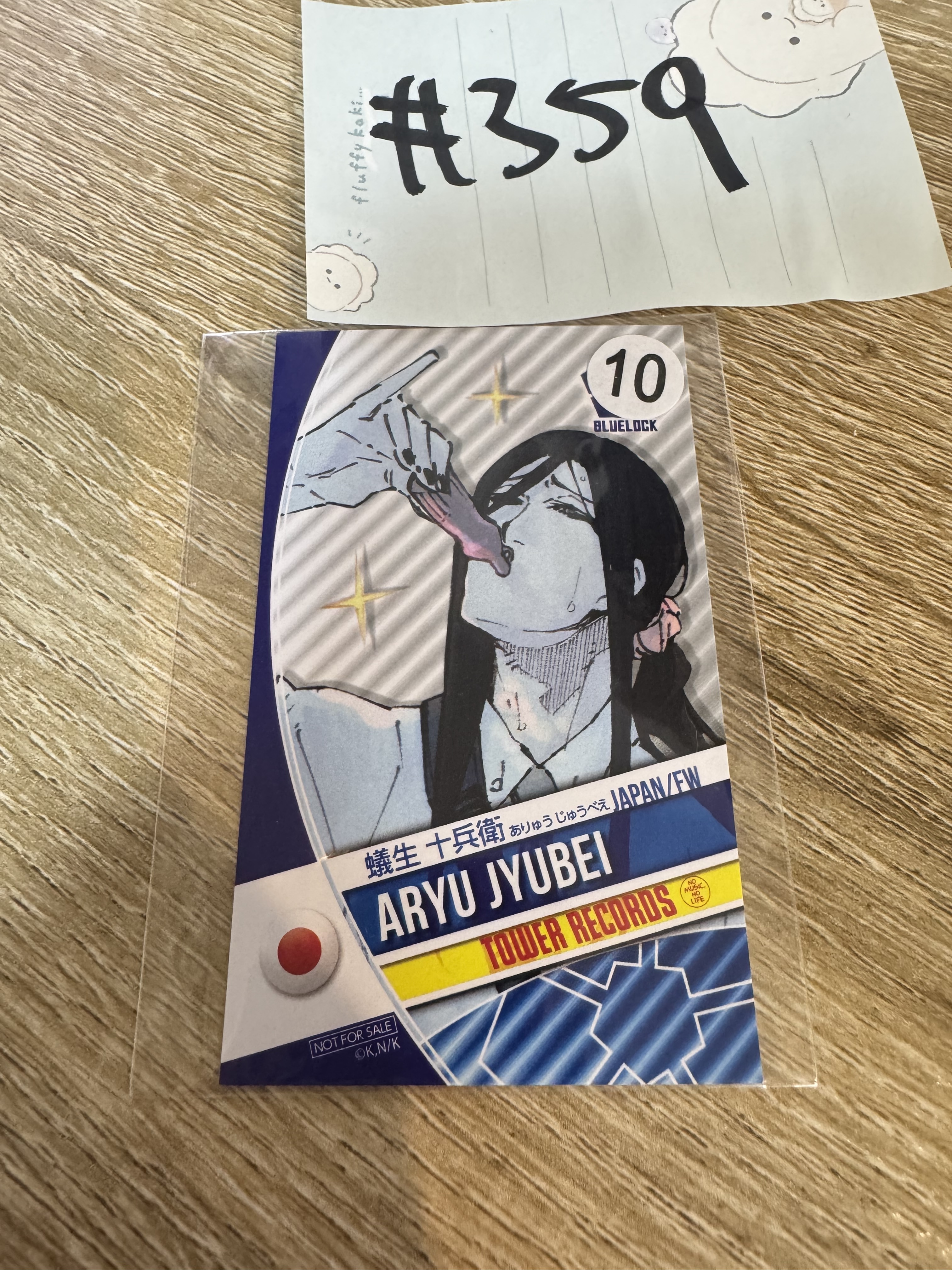 BlueLock 蟻生 小卡#359