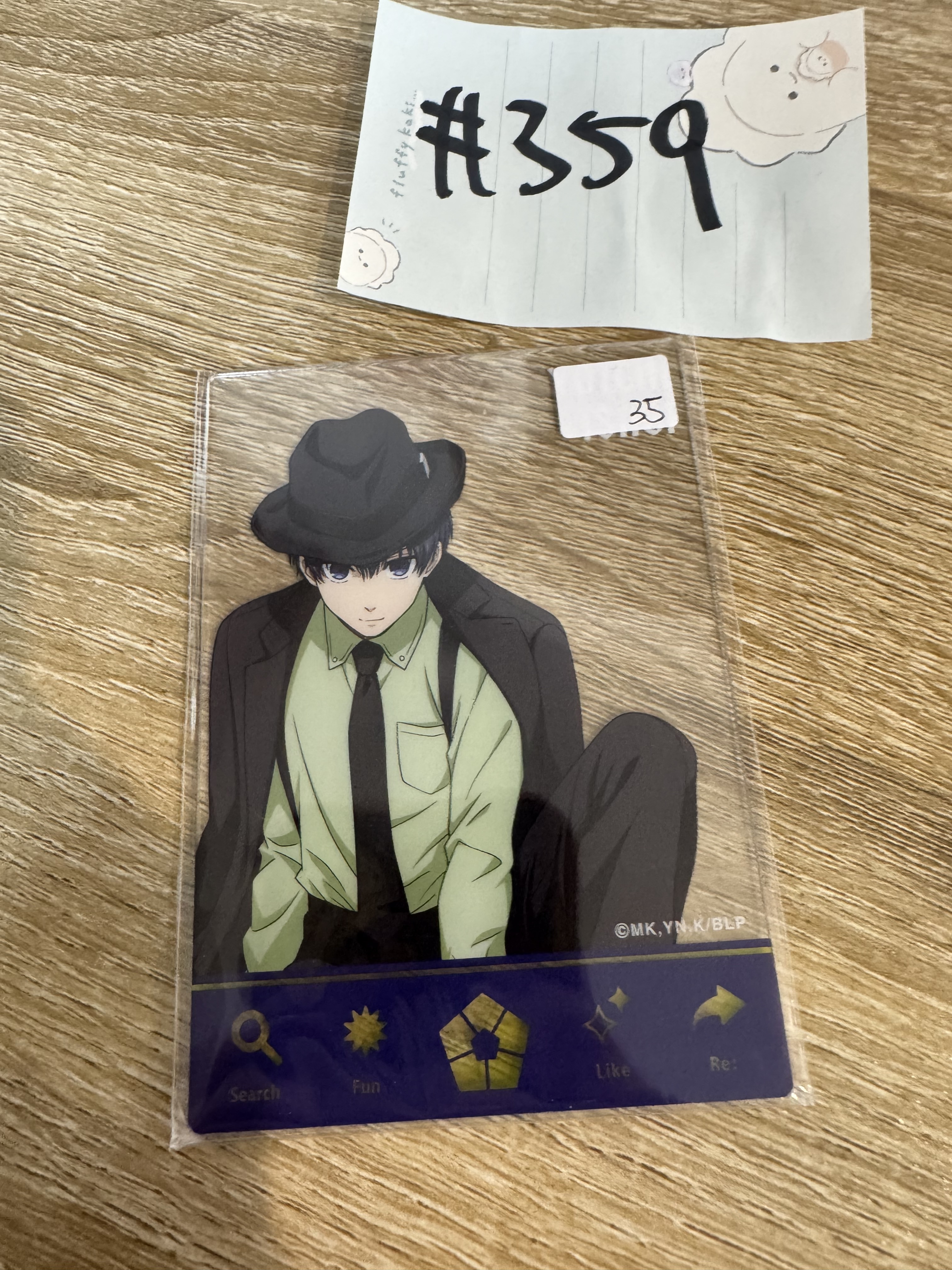 BlueLock 潔 膠牌#359