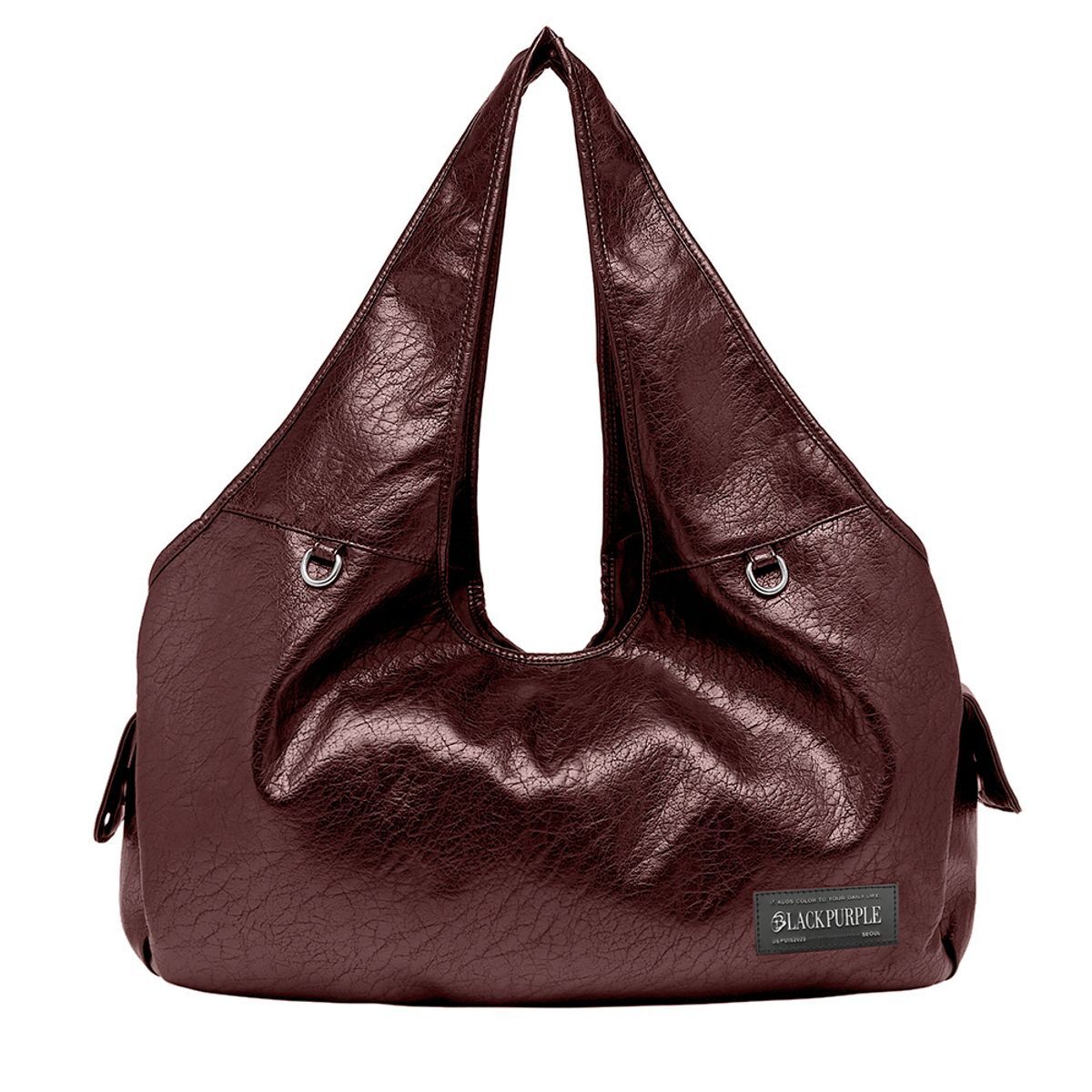 BLACK PURPLE MaxxPort Vicky Bag