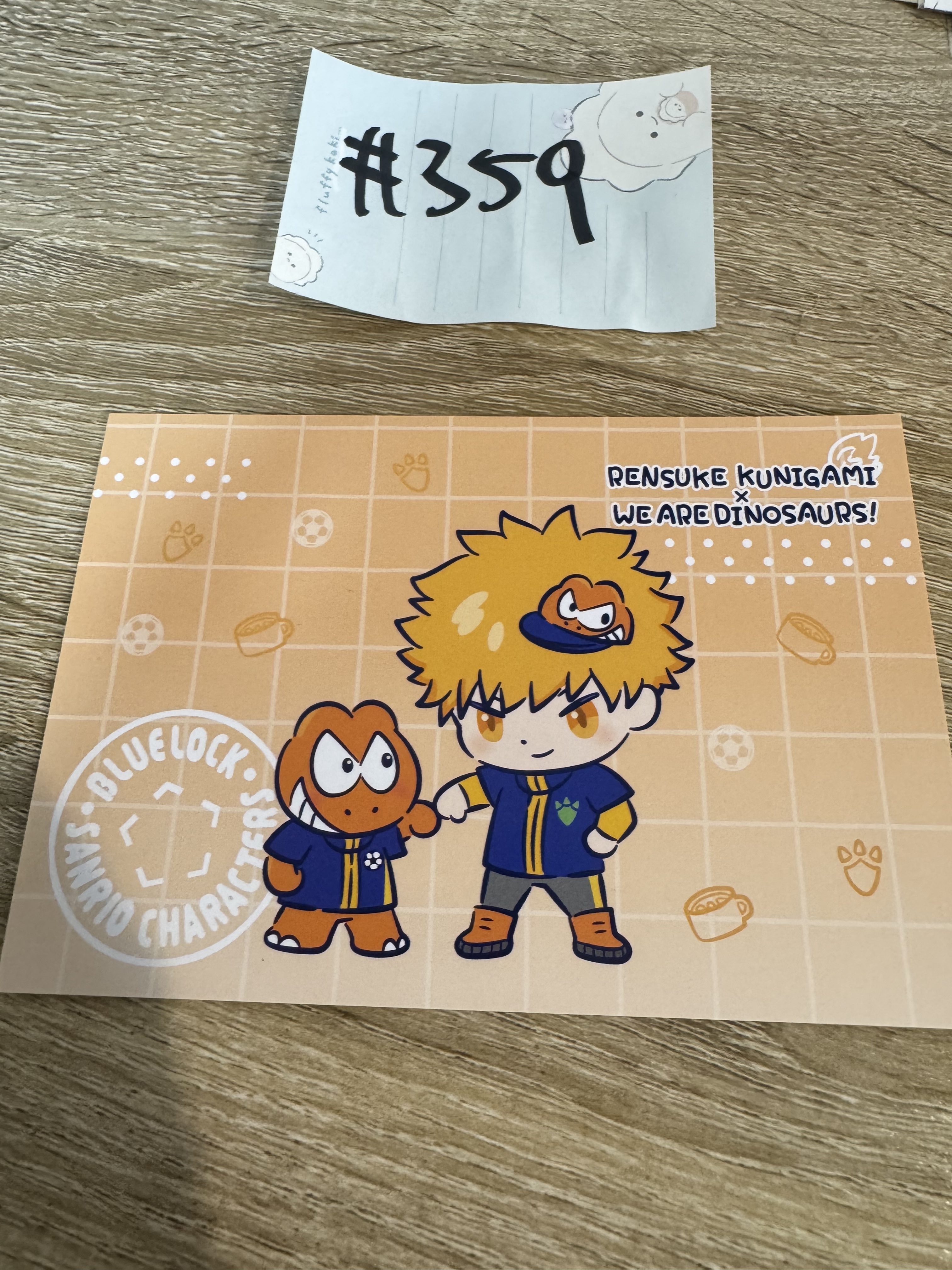 BlueLock 國神 明信片#359