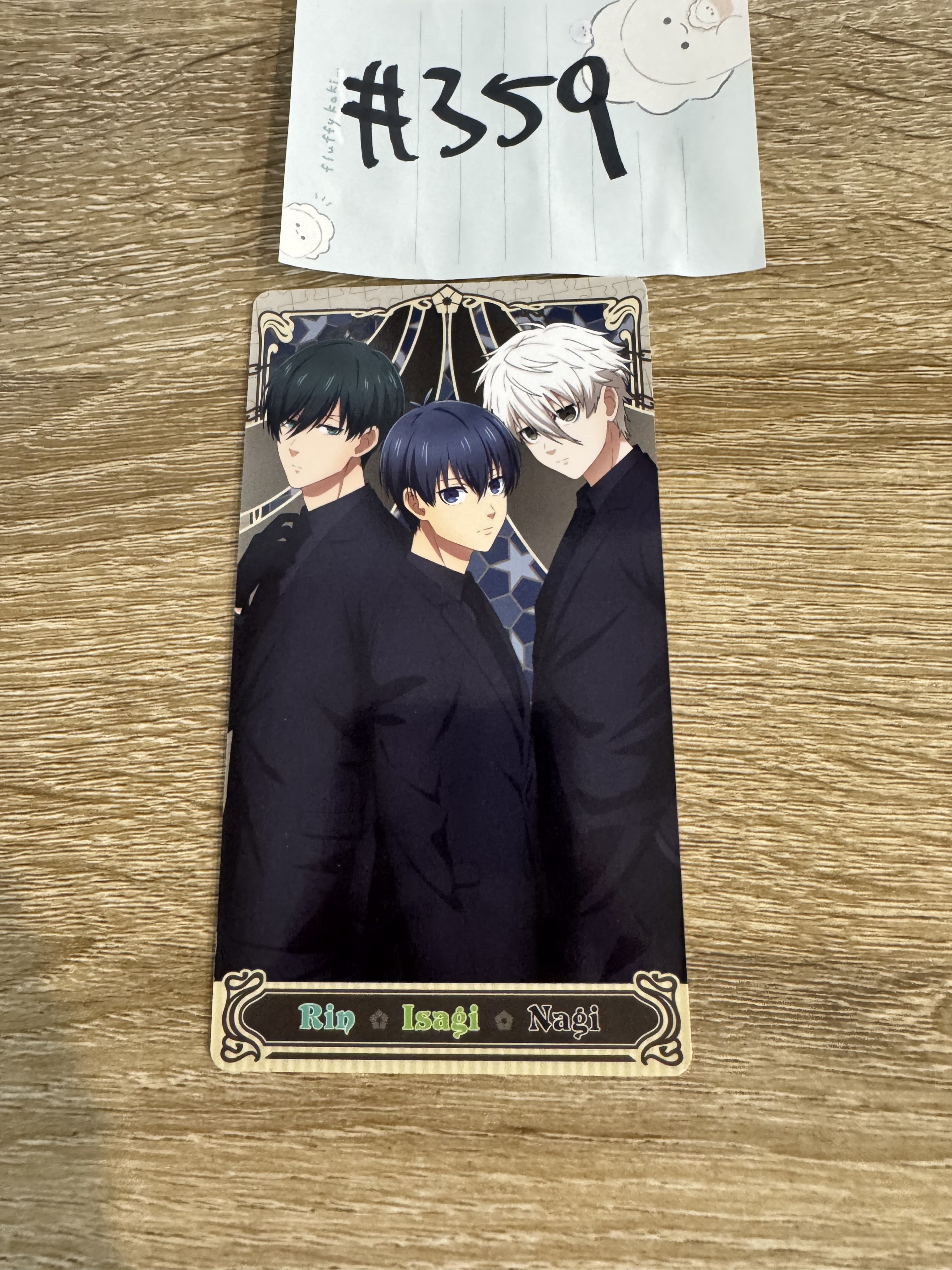 BlueLock 3人 塔羅卡#359