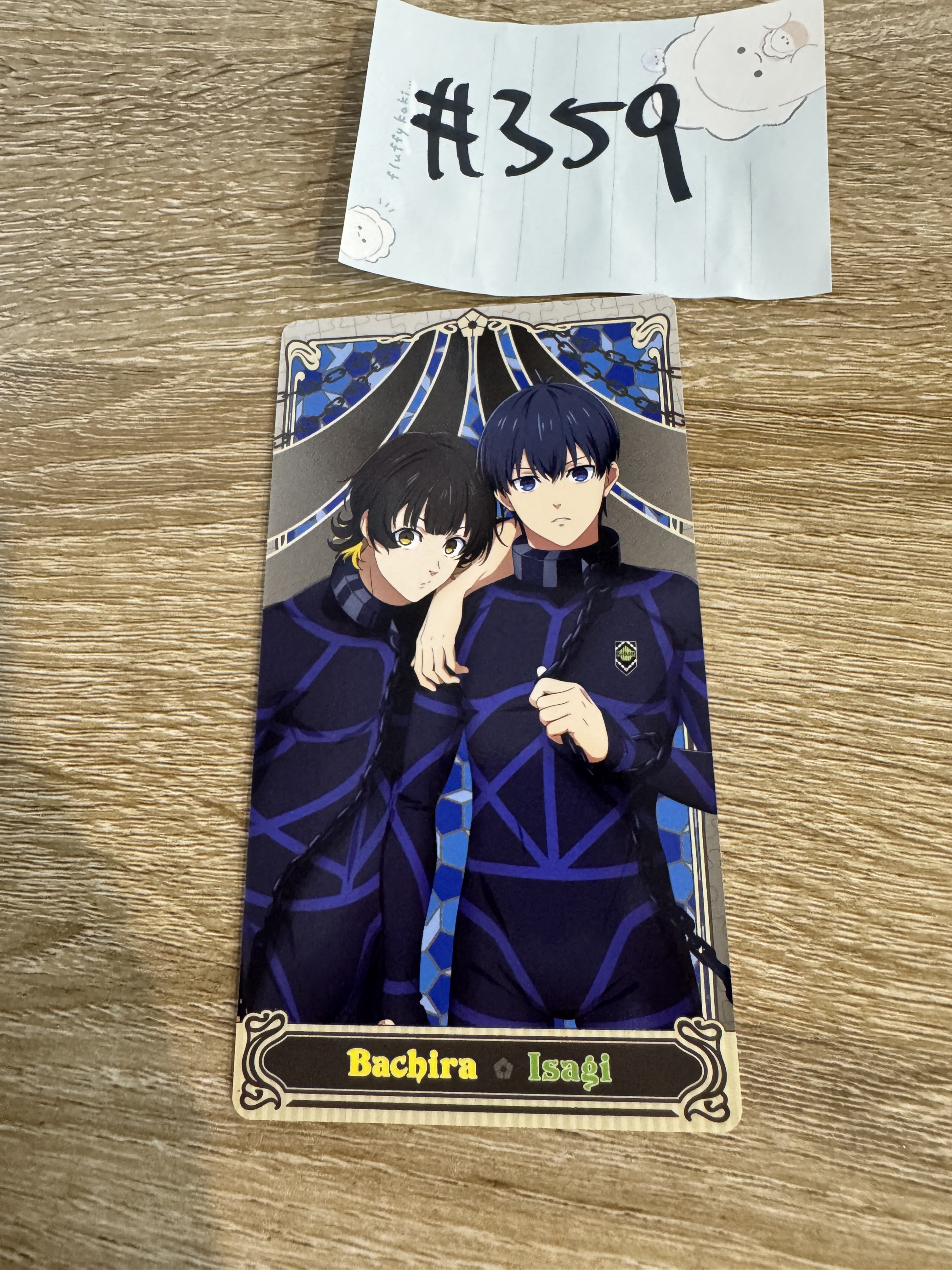 BlueLock 2人 塔羅卡#359