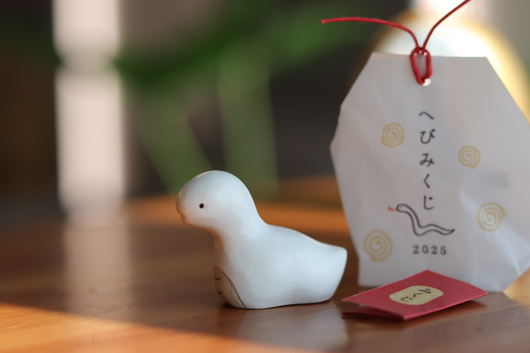 T-Lab木雕  迷你蛇 御籤