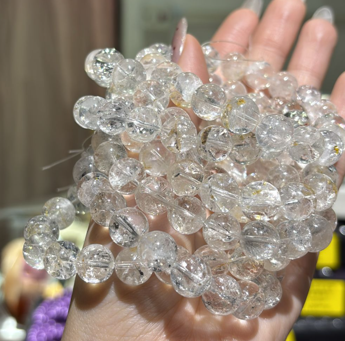 260124 - C53 10-11mm+膠花阿賽斯特萊手串