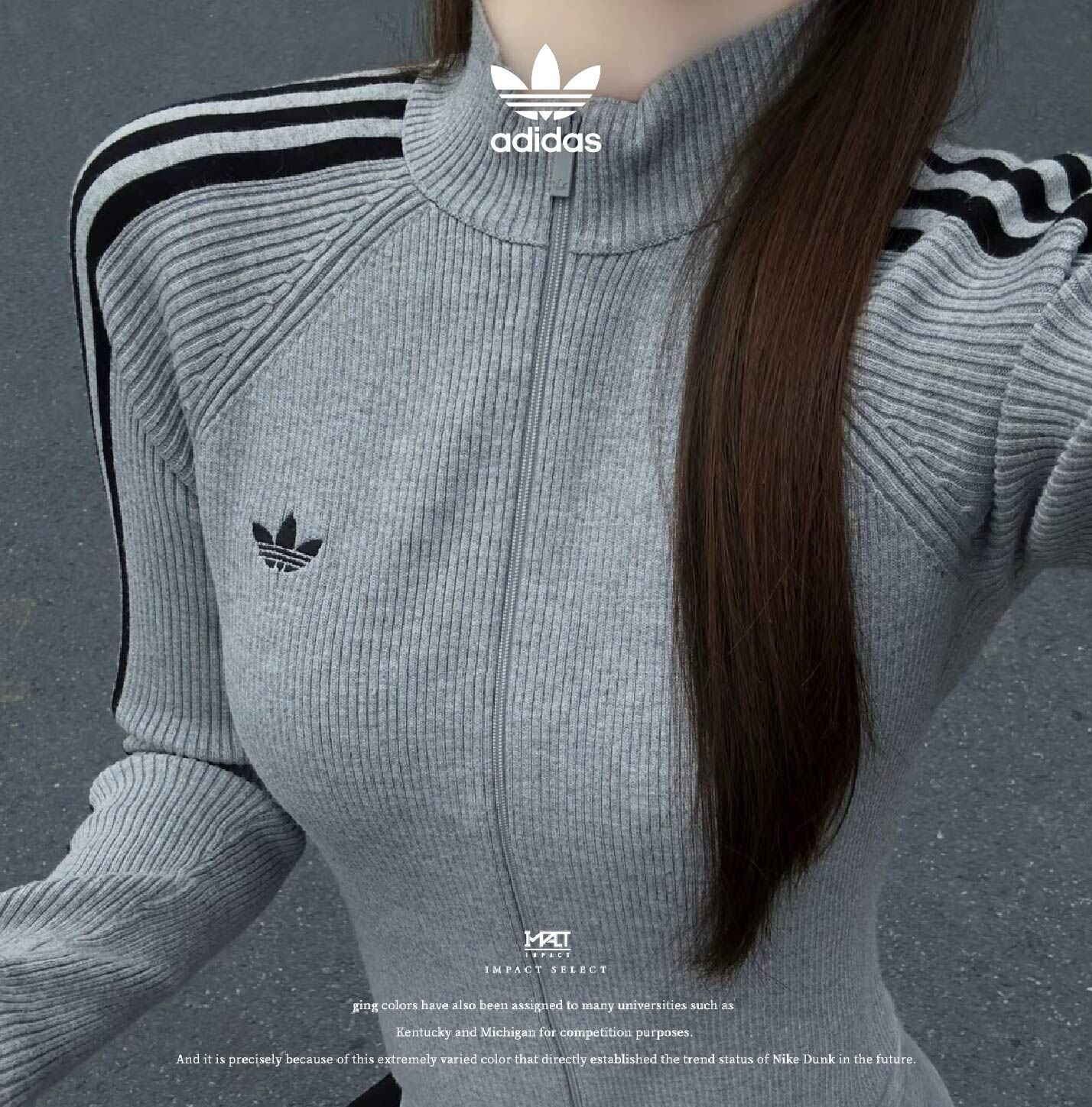 Adidas originals 休閒復古立領 修身外套 宋雨琦同款 JZ0886