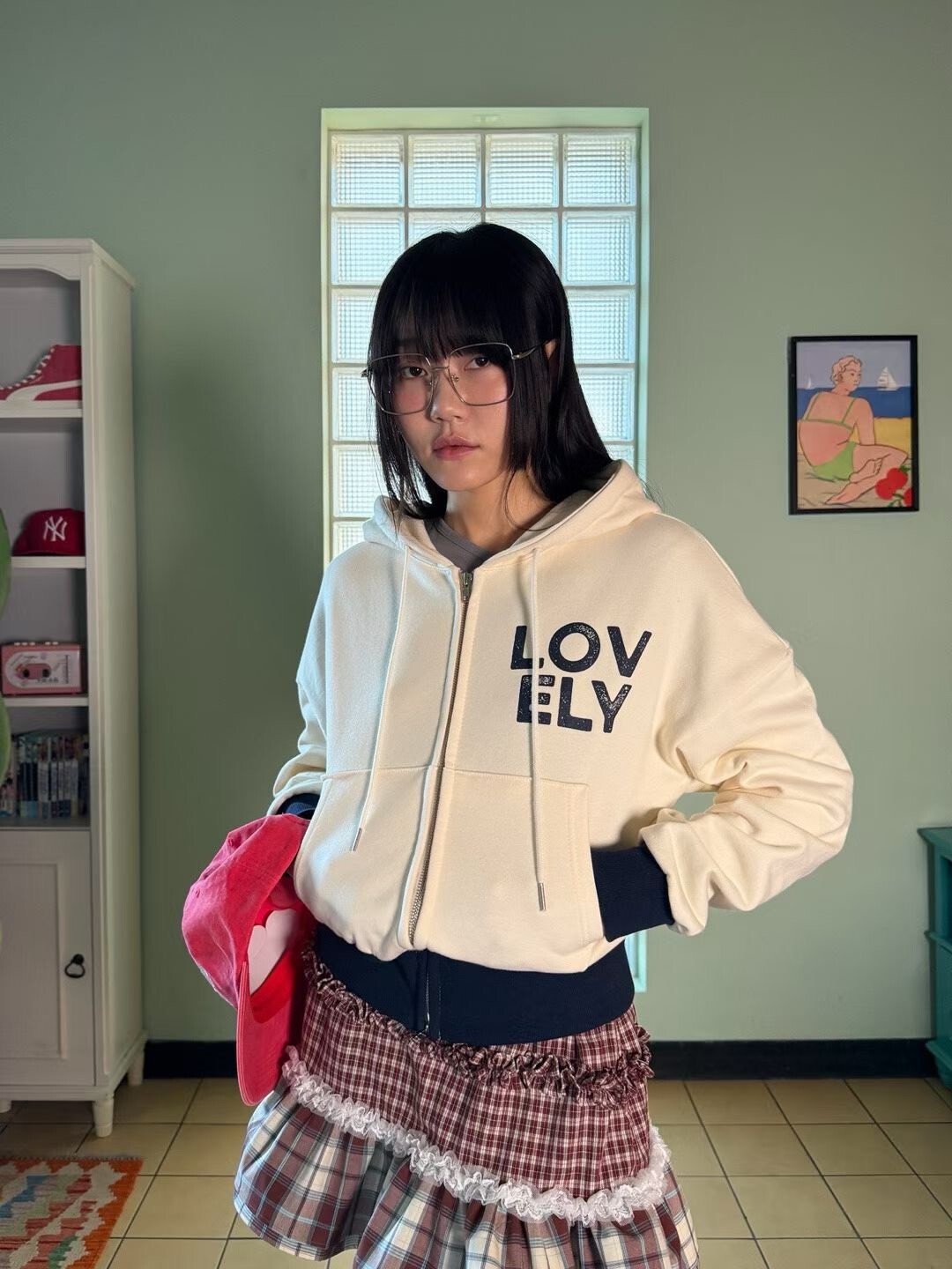 LOVELY連帽外套