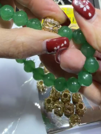 260124 - C88 14K金電鍍金色鏤空禮物南瓜隔珠1粒