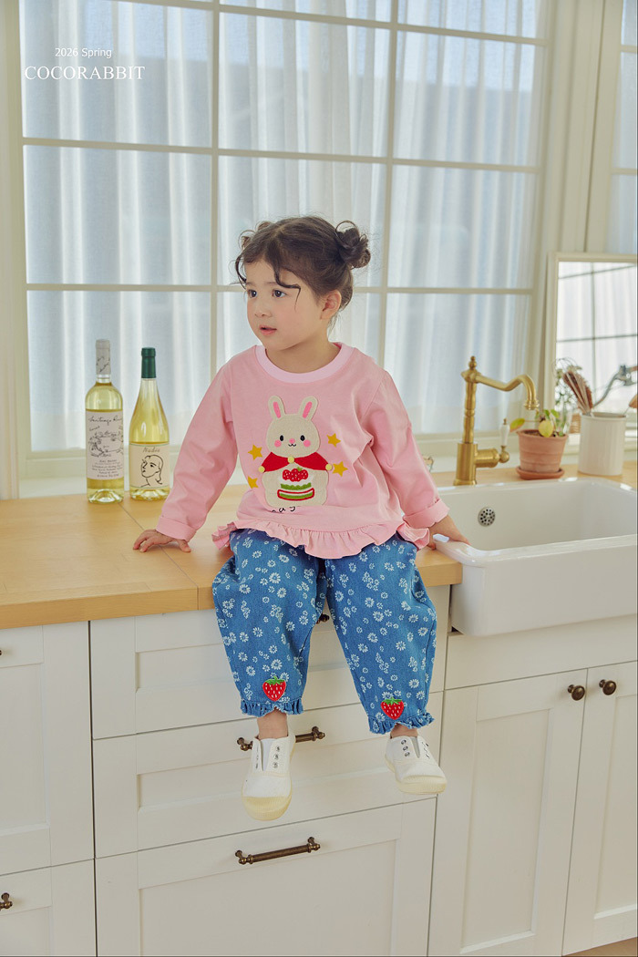 正韓春Coco Rabbit 兩色兔兔蛋糕上衣