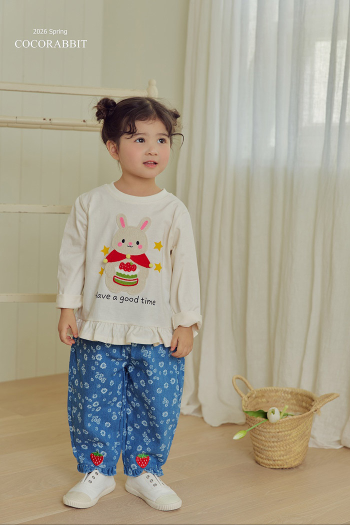 正韓春Coco Rabbit 兩色兔兔蛋糕上衣