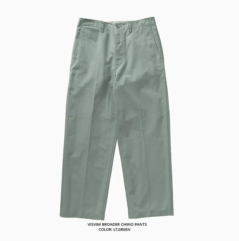VISVIM 2026 S/S BROADER CHINO PANTS - PRE ORDER ITEM (預訂中)