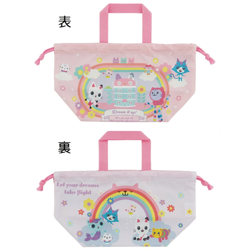 日本製 2026 新版 Skater 餐盒收納袋 - Gabby's Dollhouse