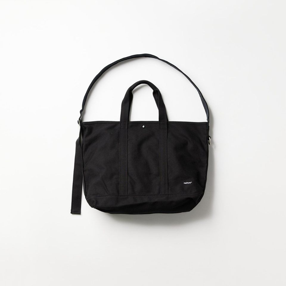 2WAY CANVAS TOTE  厚磅帆布兩用托特包