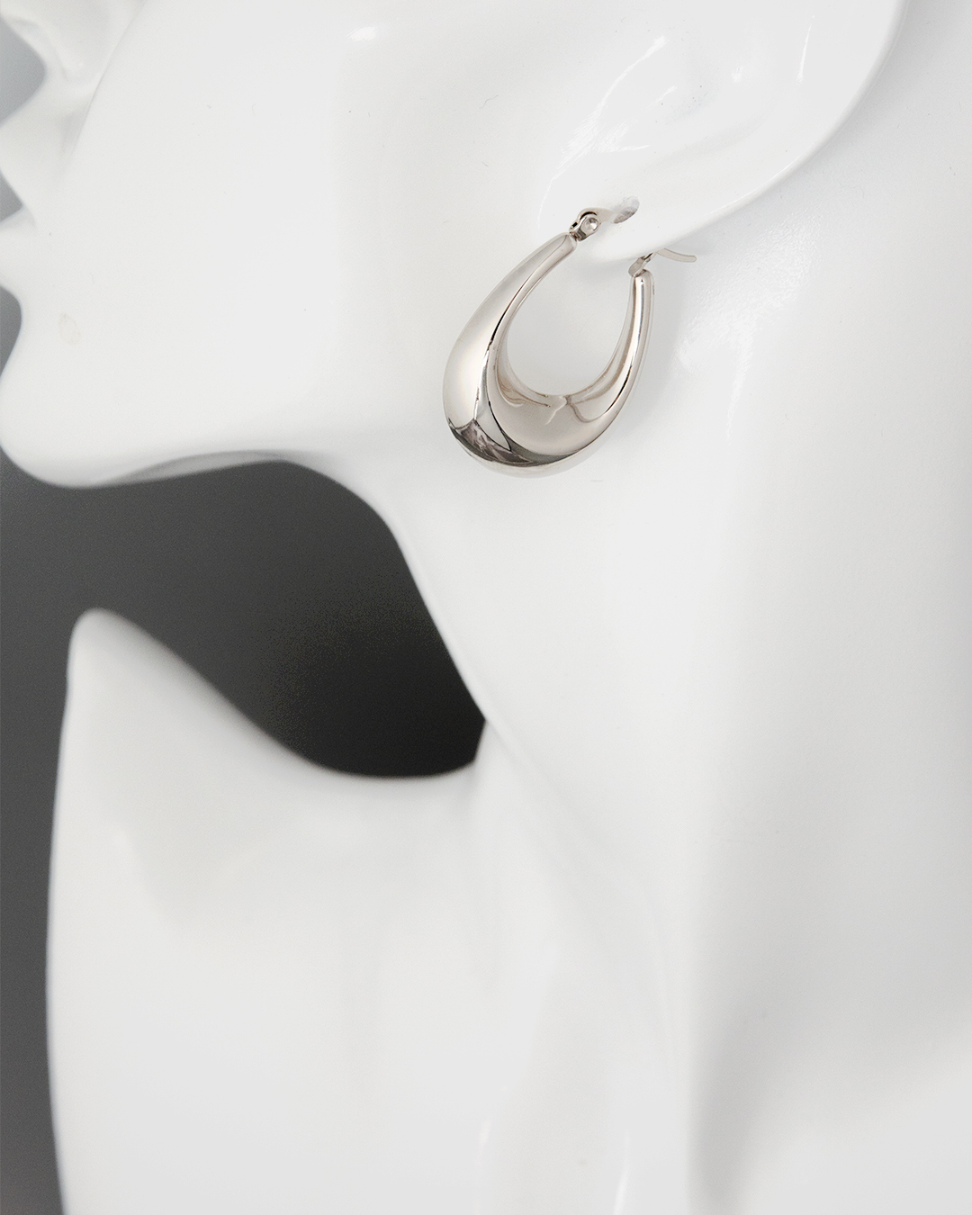 流光 純鋼耳環│針式耳環