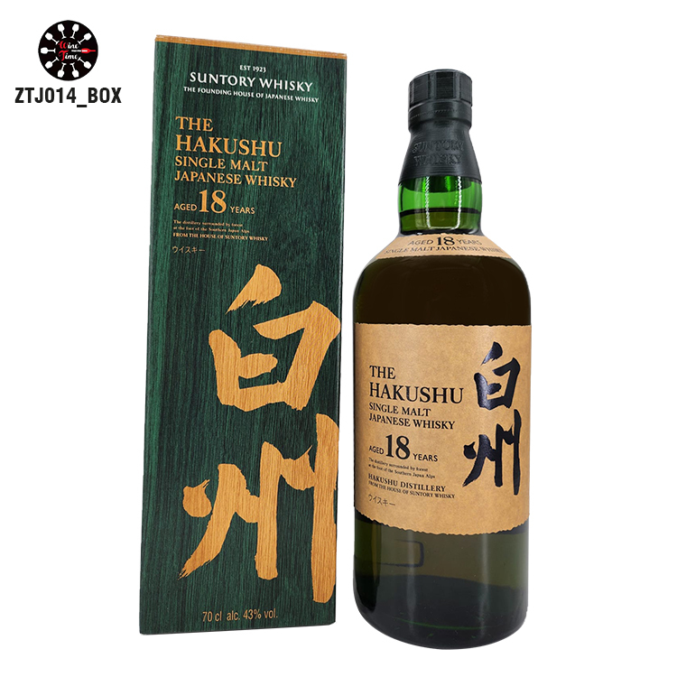 白州18年日本威士忌 The Hakushu Single Malt 18 Years Japanese Whisky (禮盒)