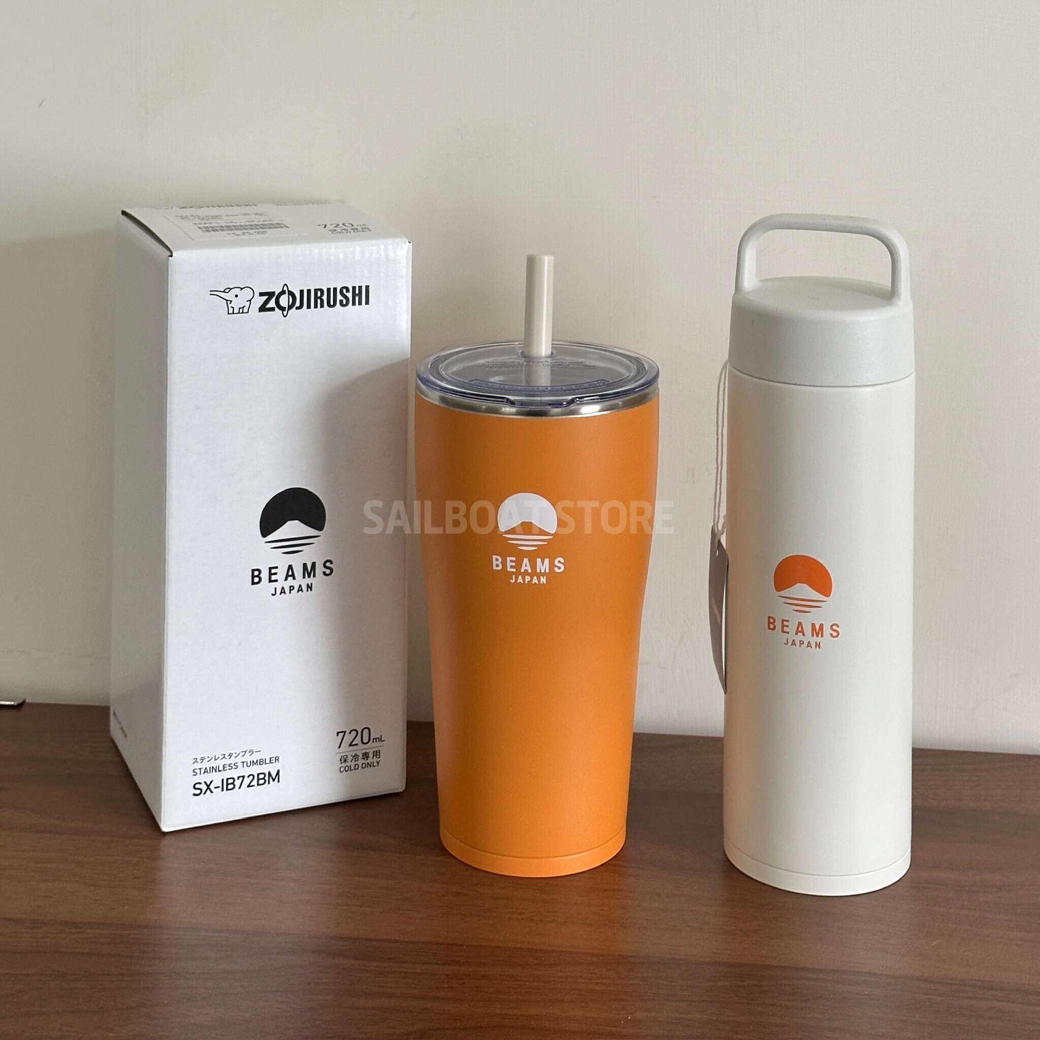 #預購 🇯🇵日本 BEAMS JAPAN 象印 不鏽鋼馬克杯 吸管隨行杯 600ml