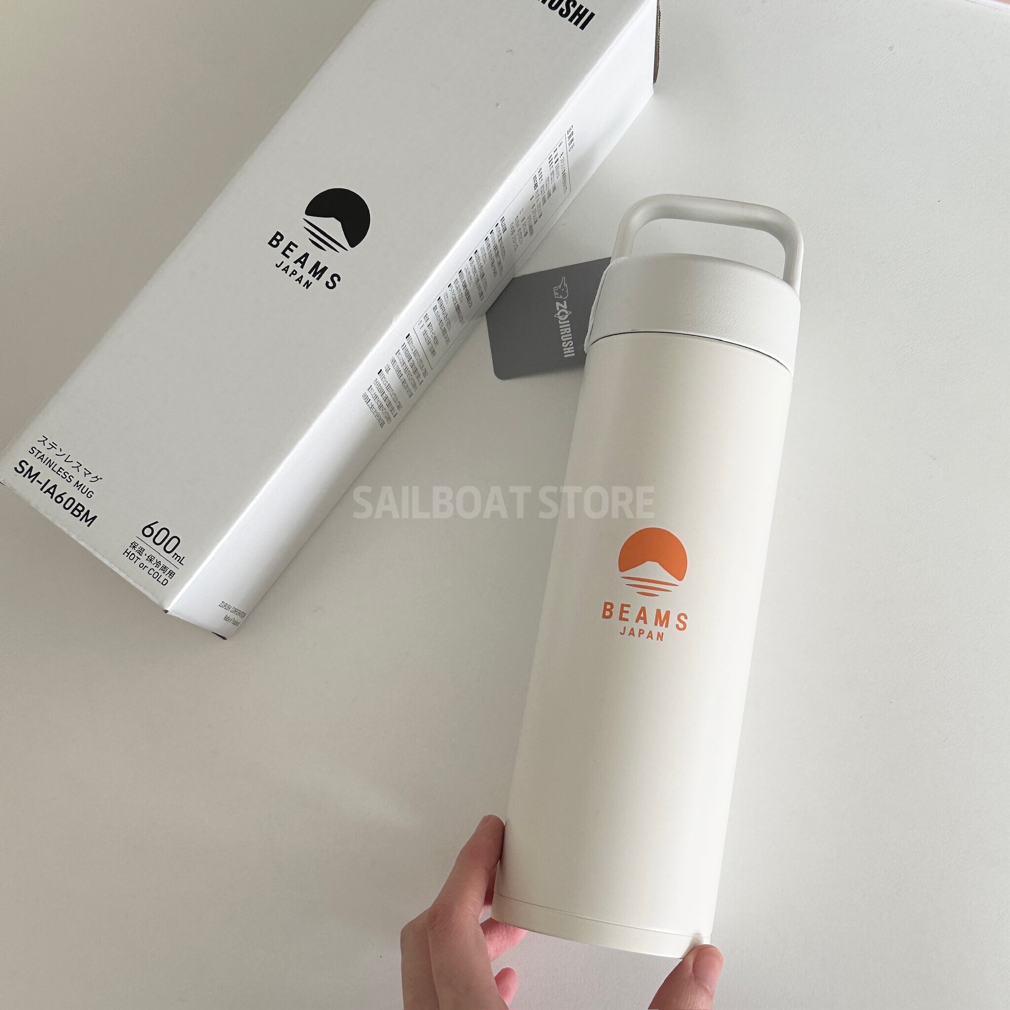 #預購 🇯🇵日本 BEAMS JAPAN 象印 不鏽鋼馬克杯 吸管隨行杯 600ml
