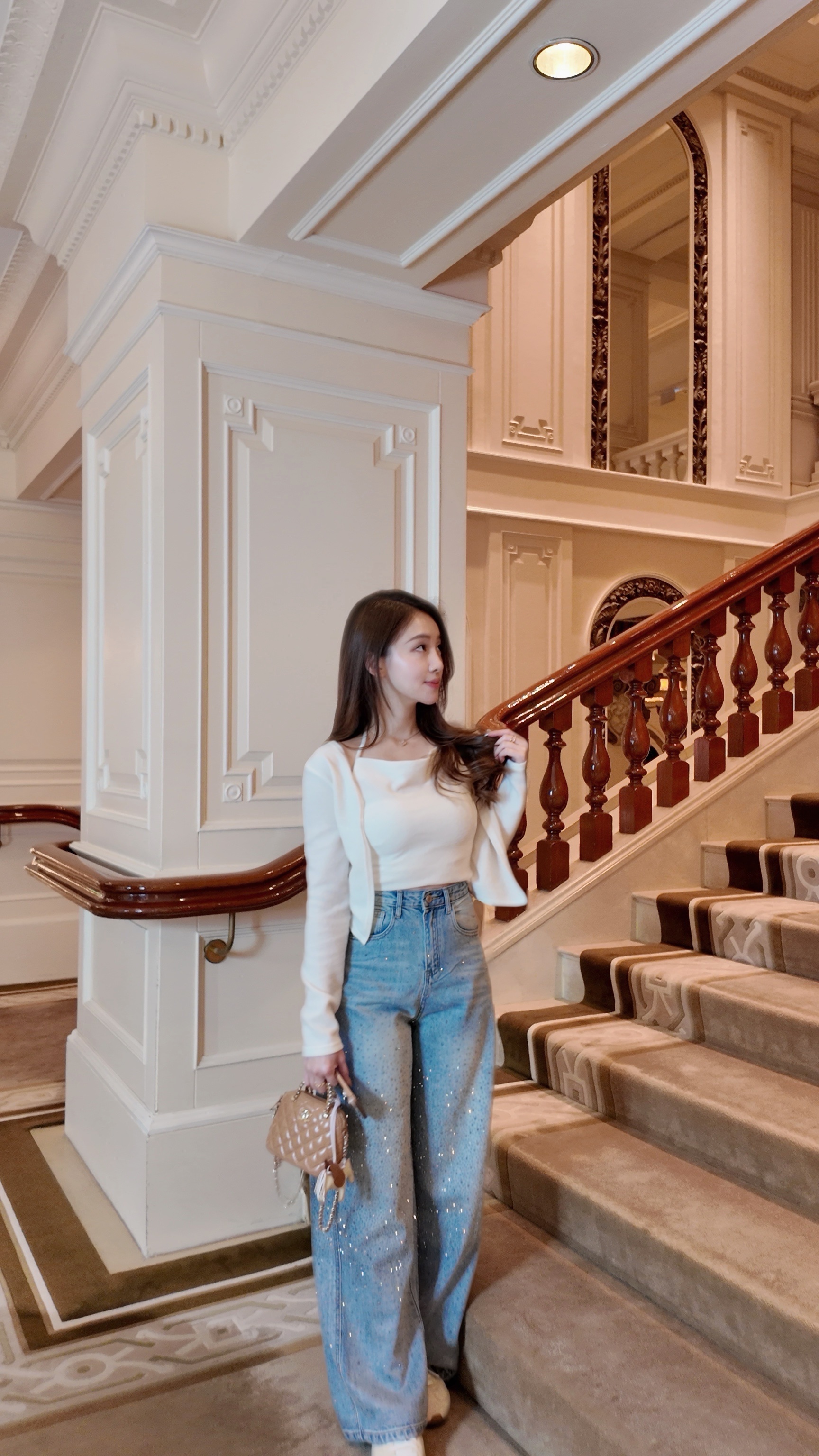 滿天星Blingbling重工Jeans