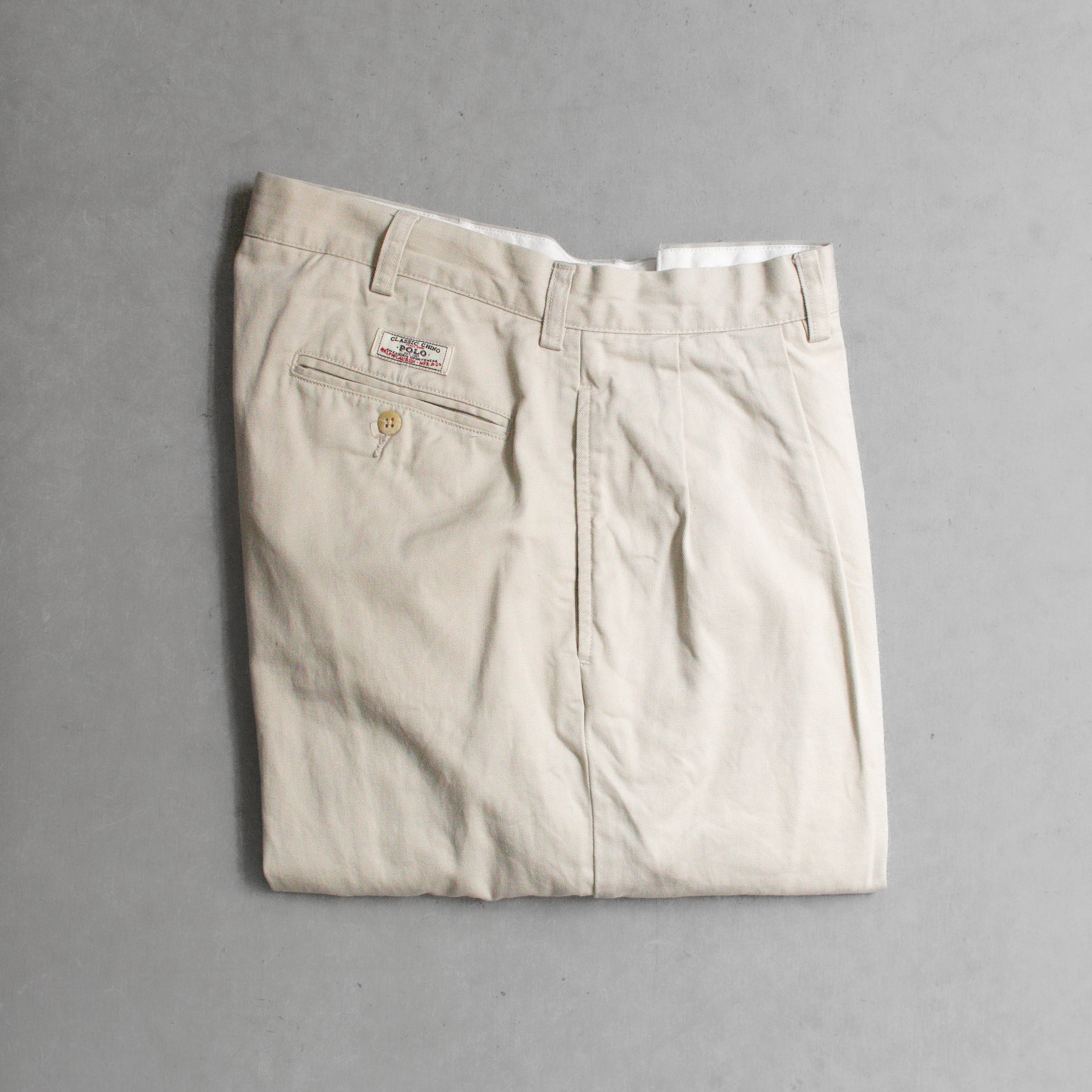 POLO RALPH LAUREN CHINO PANTS 淺卡其 直筒 長褲 卡其褲