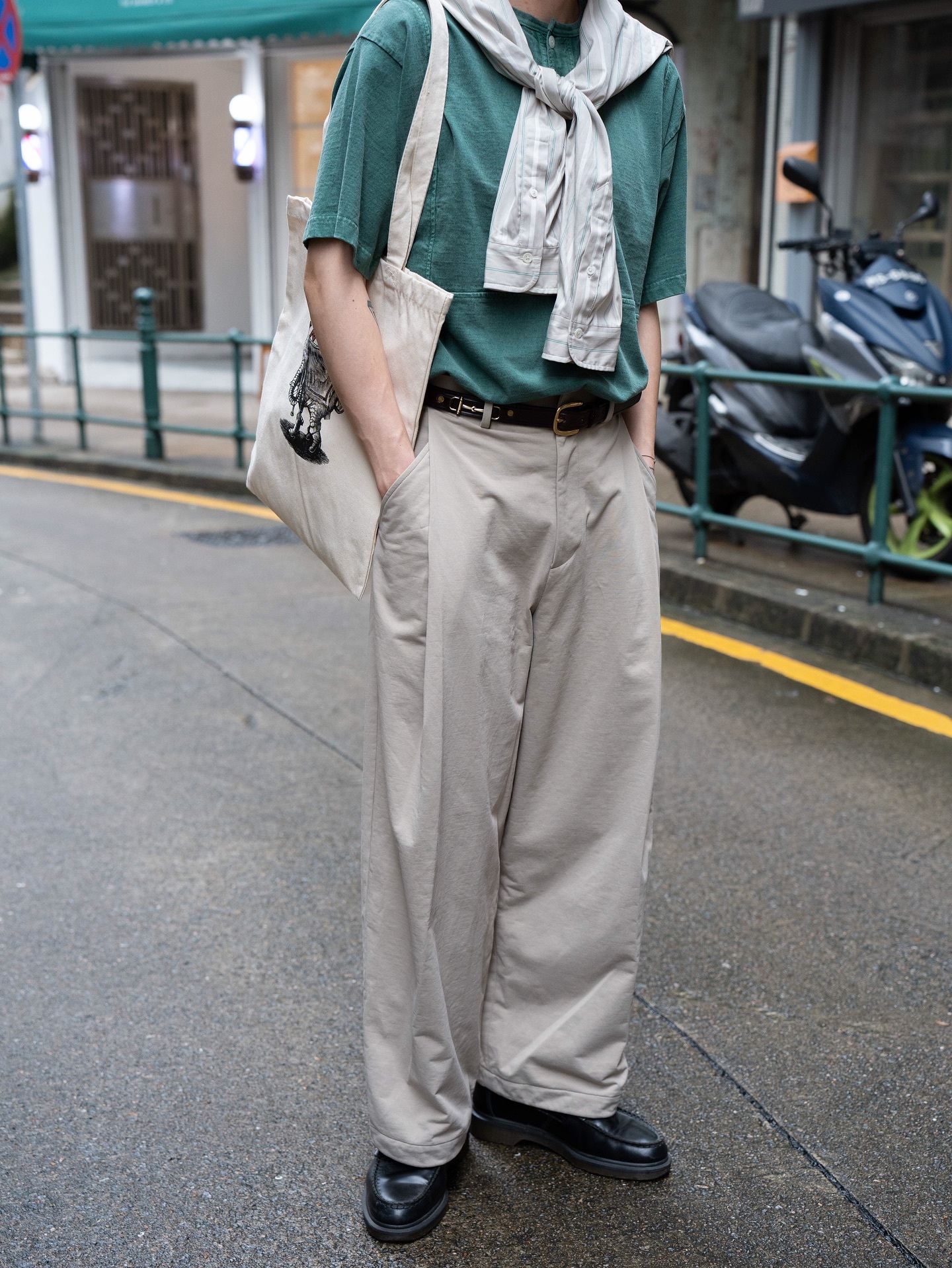 KANEMASA PHIL.｜36G Econl Solid Balloon Pants