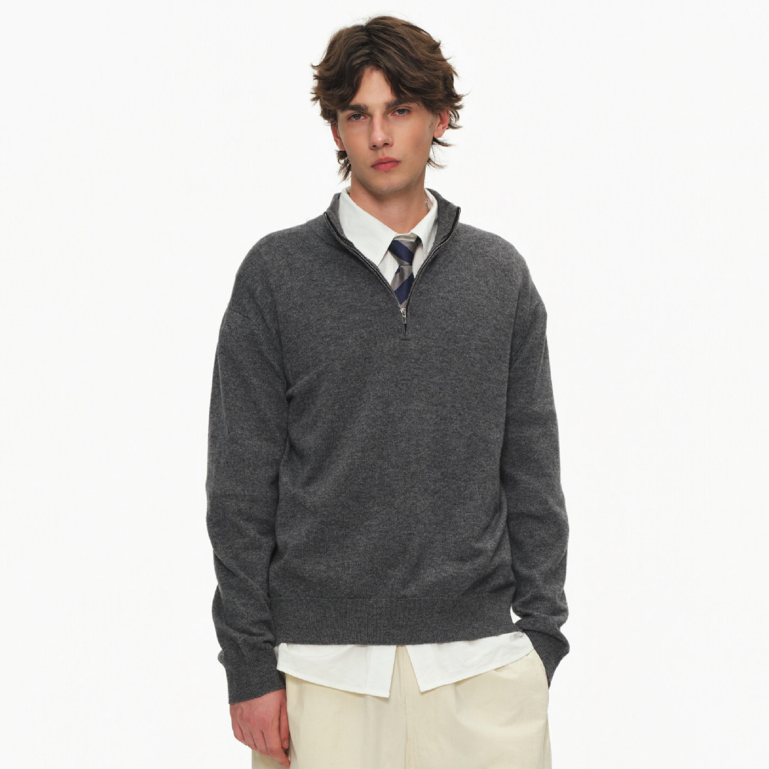 Nord Classic Quarter Zip Shirt 半拉鍊 羊毛上衣 [NRS02]