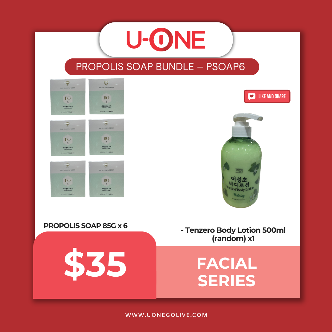 PROPOLIS SOAP BUNDLE – PSOAP6