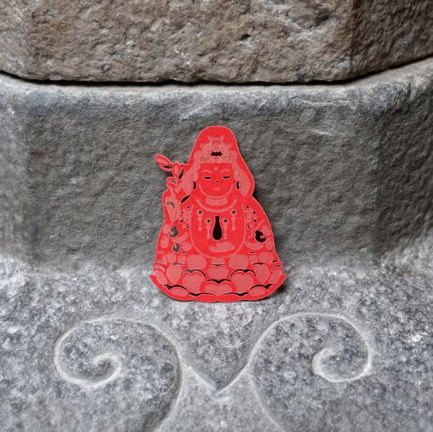 麥麥大節慶 觀音菩薩 紙雕書籤｜MARK TAIWAN 臺灣