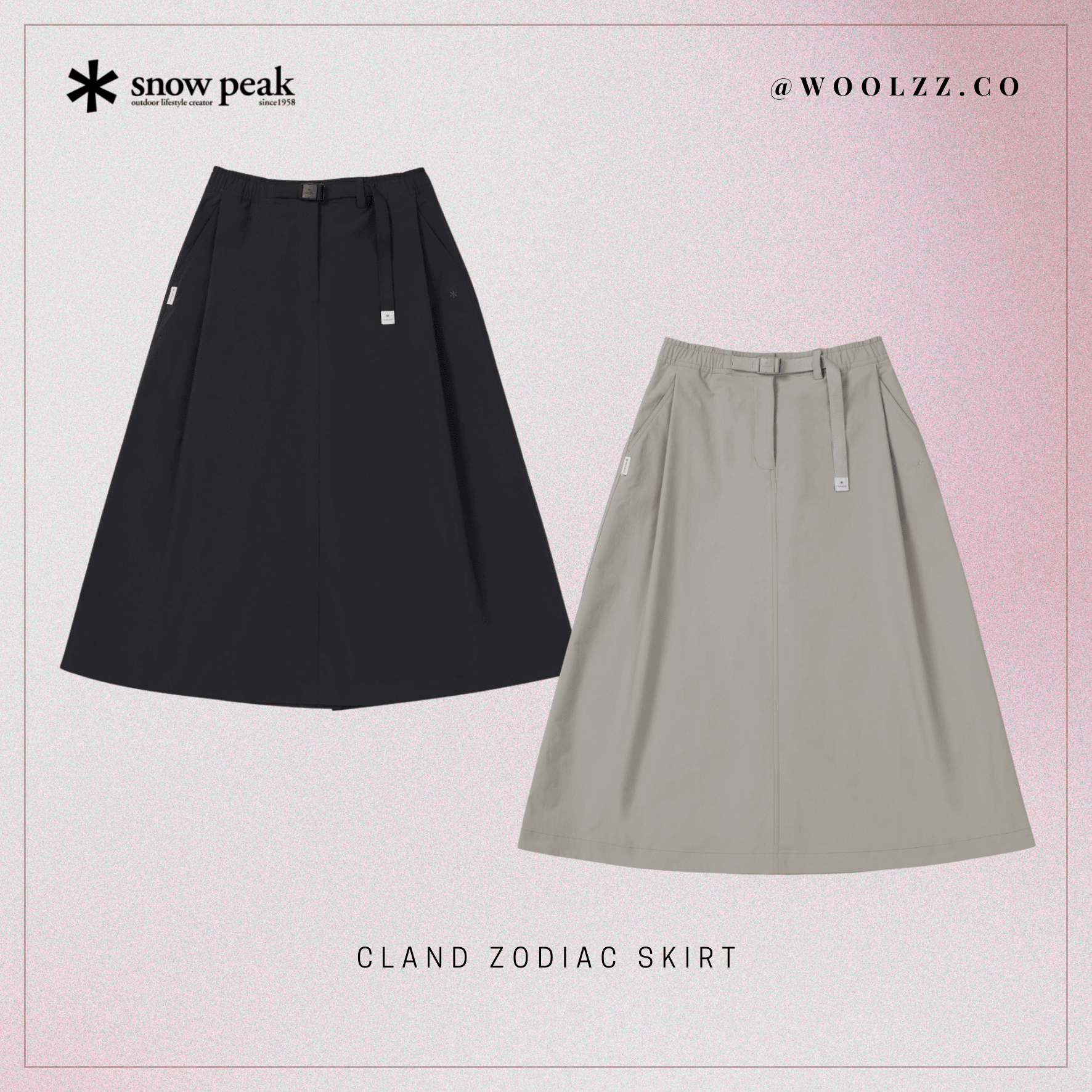 Snow Peak Cland 星座裙 S26SWD-SK13