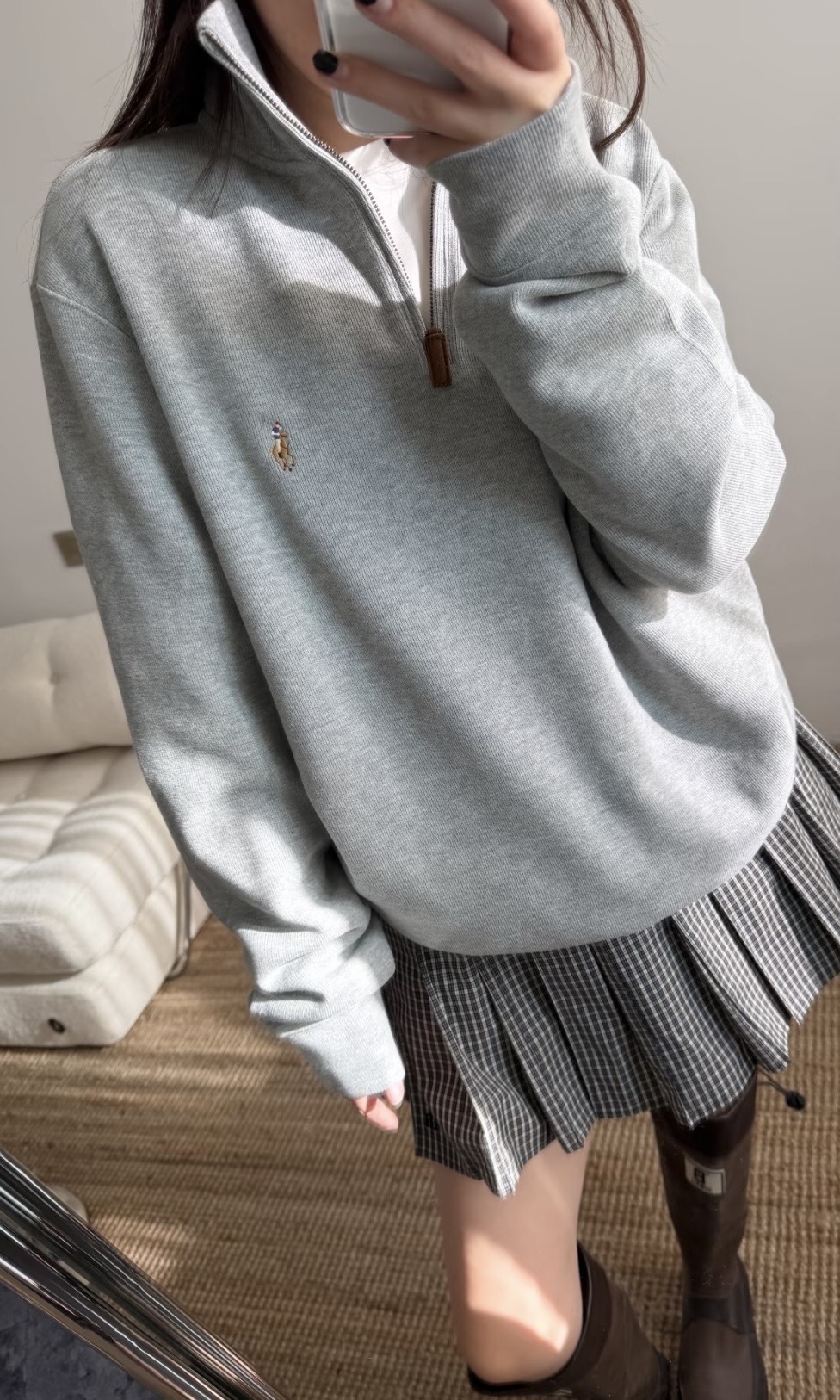 【4色入】Polo Ralph Lauren half zip 男款 彩色logo 半拉鍊衛衣