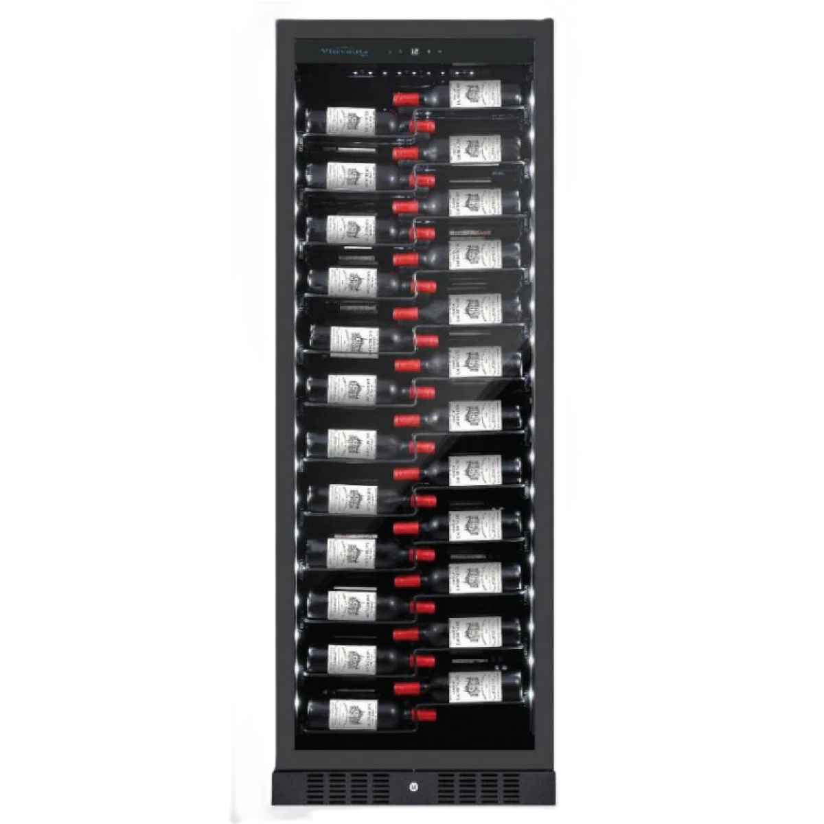 名望 Vinvautz     VZ143VSUG‧Label View 展示式變頻單溫區紅酒櫃‧143支‧香港行貨,原廠2年全機,5年壓縮機保養‧