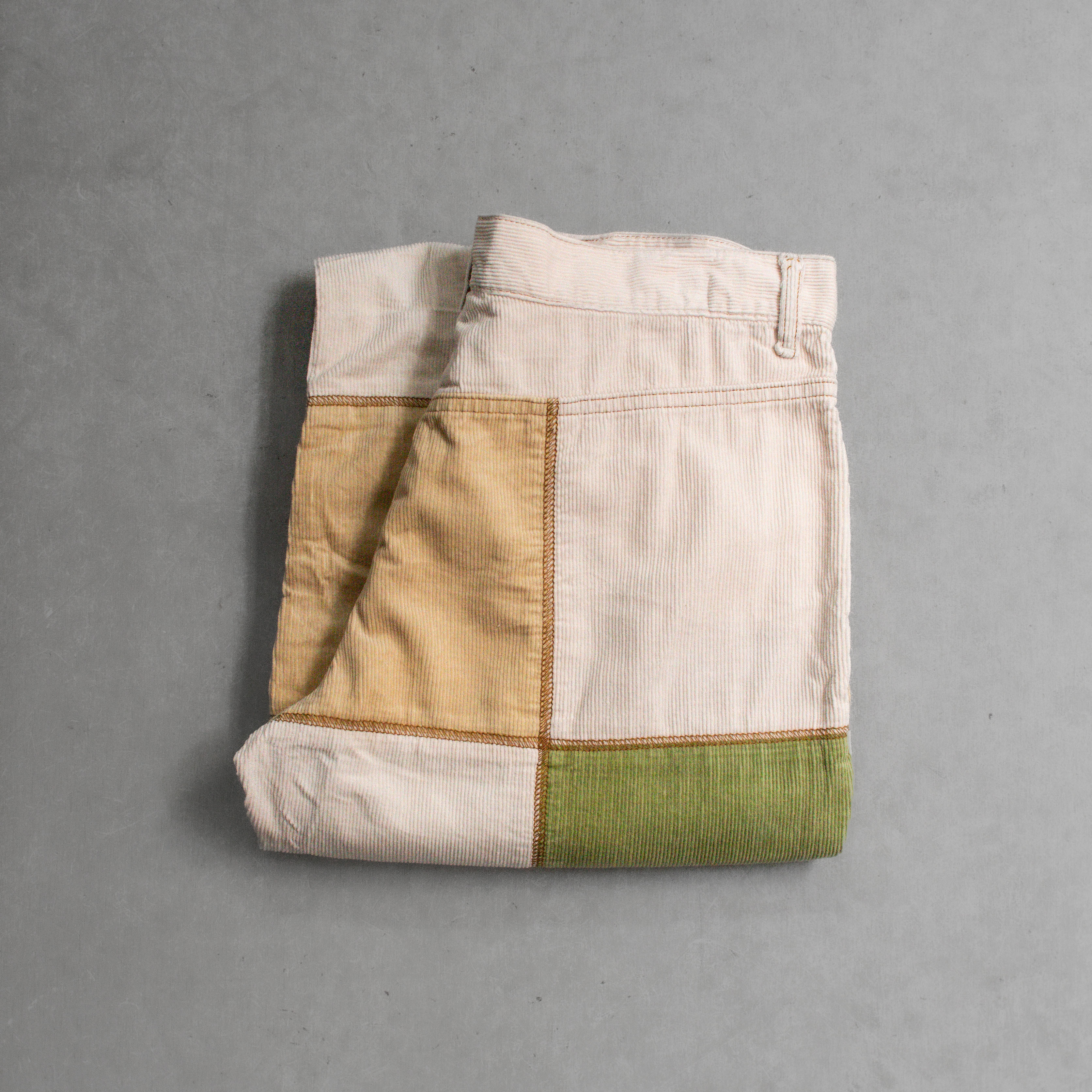 VINTAGE CORDUROY FLARE PANTS 歐洲 素面 拼接 燈芯絨 靴型 喇叭 長褲