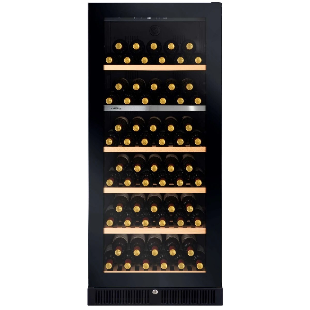 名望 Vinvautz   VZ111SSFG‧嵌入式單溫區紅酒櫃‧111支‧香港行貨,原廠2年全機,5年壓縮機保養‧