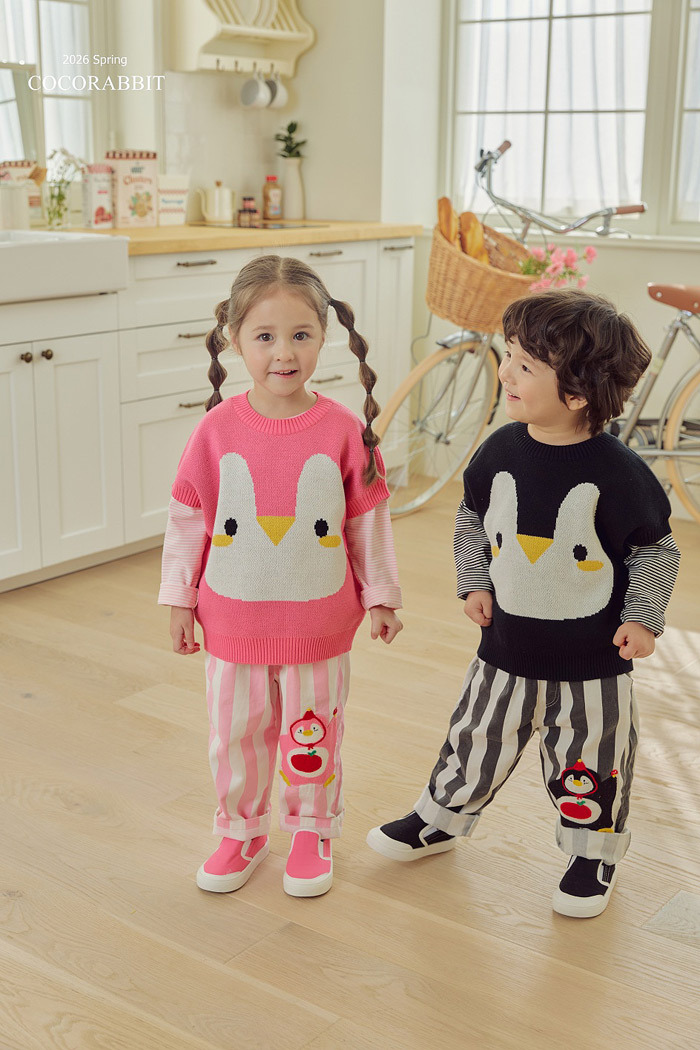 正韓春Coco Rabbit 兩色企鵝背心