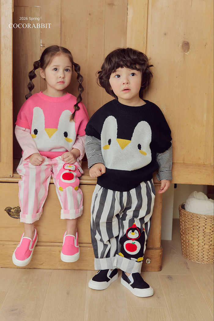 正韓春Coco Rabbit 兩色企鵝背心