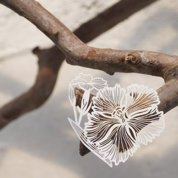 玉山石竹 紙雕書籤｜MARK TAIWAN 臺灣