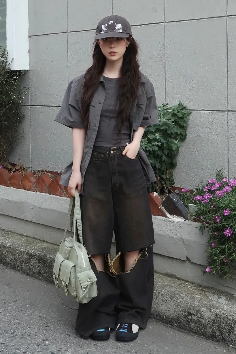 【OWN】Covernat 短袖 上衣 尼龍 工裝 襯衫 休閒 夏季服飾 不分男女 灰色 黑色 卡其