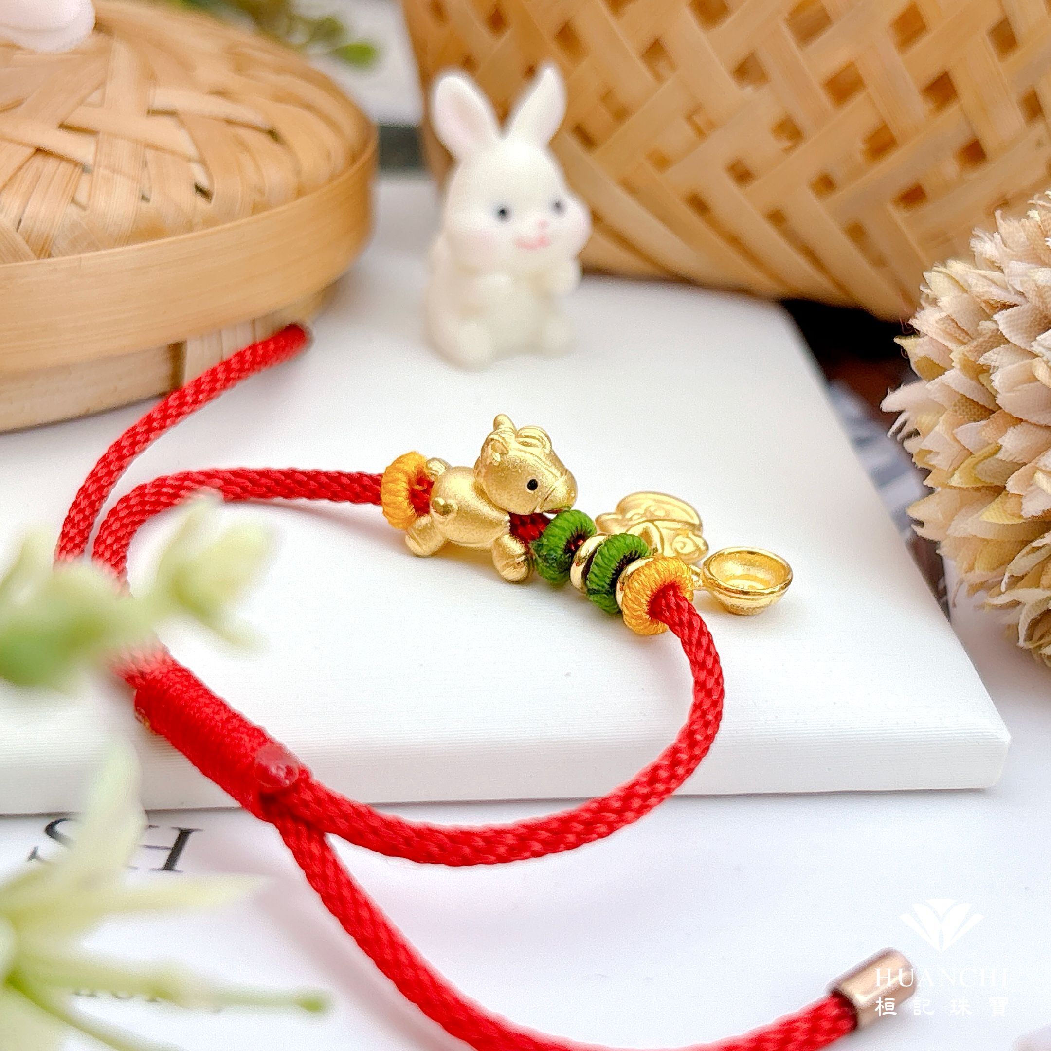 馬上豐衣足食 編織金手鍊