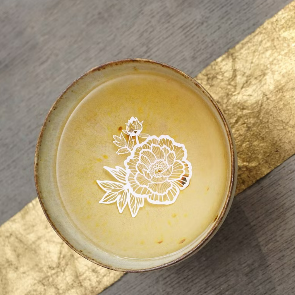 牡丹 紙雕書籤｜MARK TAIWAN 臺灣