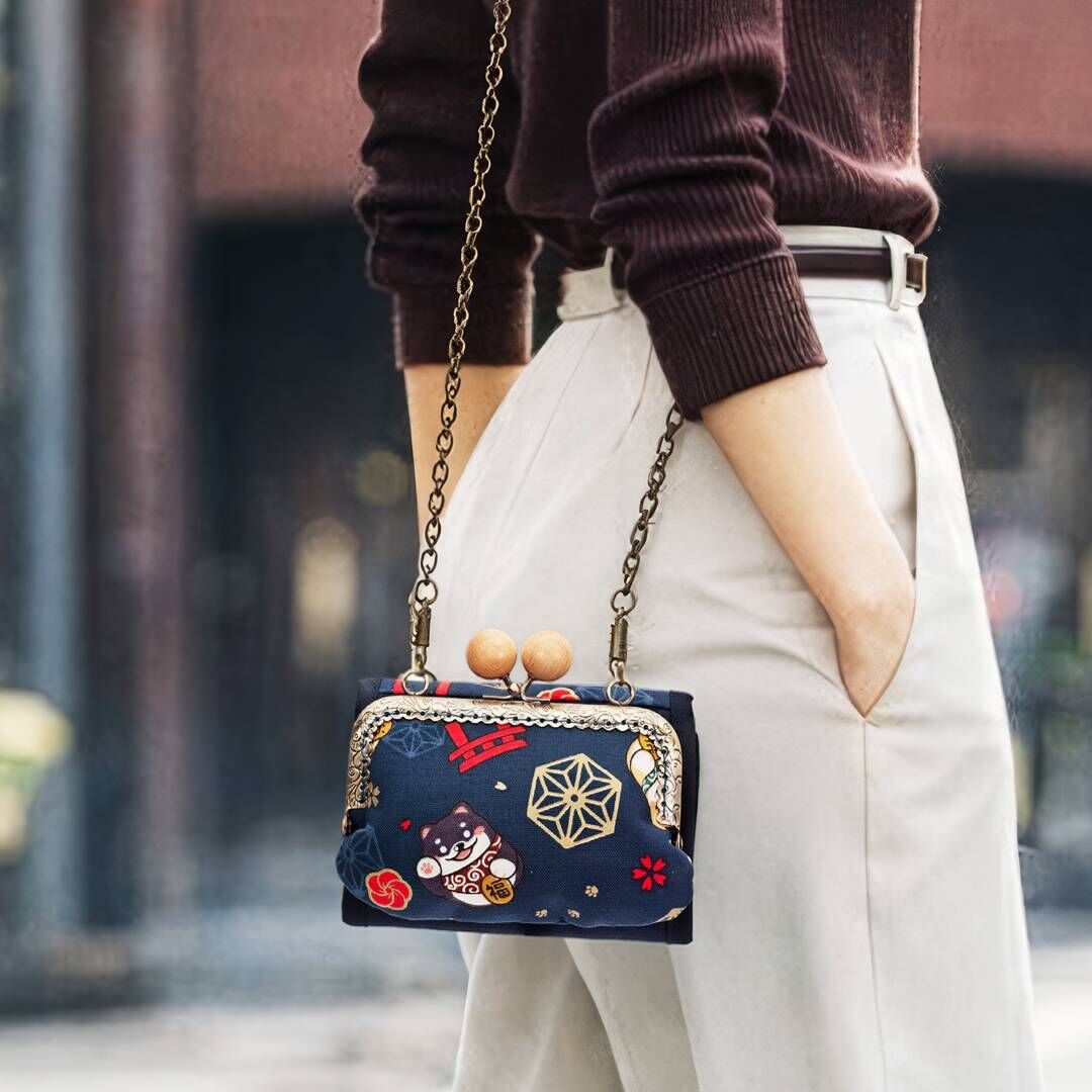 短夾口金零錢包【成品包】